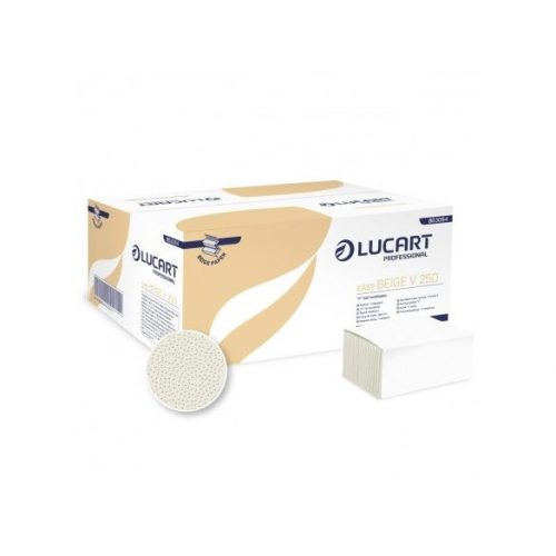 Kéztörlő papír Lucart  Easy Beige V250 natúr 863064P